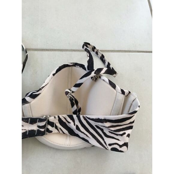 H&M Swim Multicolor Print Bikini Set Swimsuit 34C/6 - Picture 7 of 10